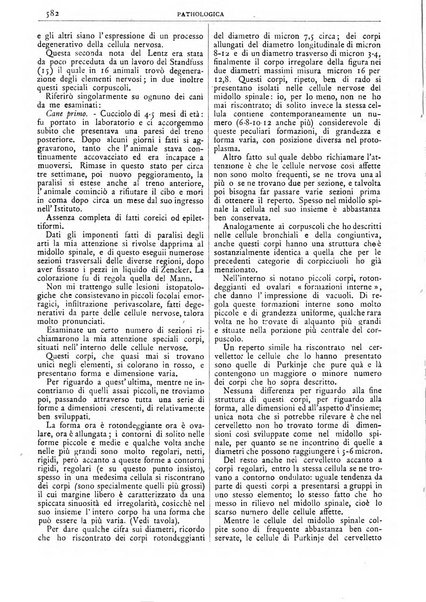 Pathologica rivista quindicinale