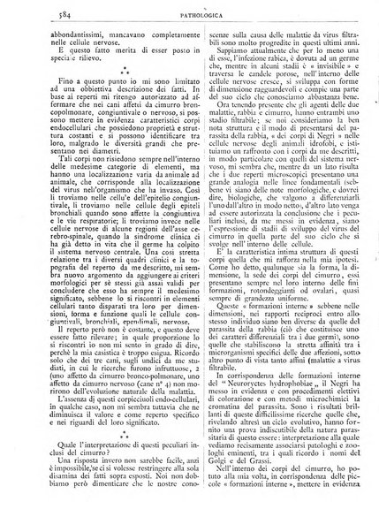 Pathologica rivista quindicinale