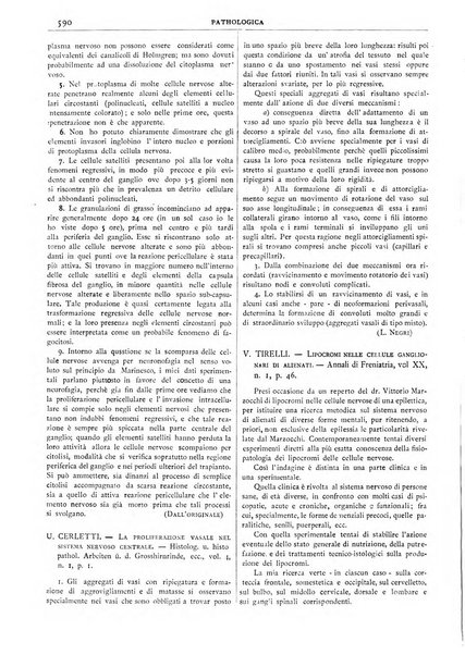 Pathologica rivista quindicinale