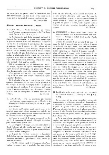 Pathologica rivista quindicinale