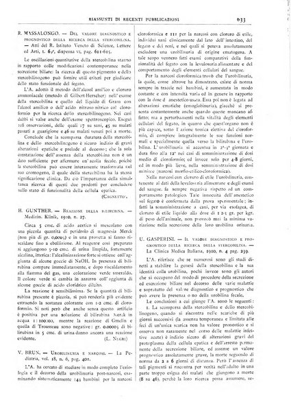 Pathologica rivista quindicinale