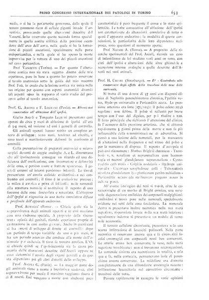 Pathologica rivista quindicinale