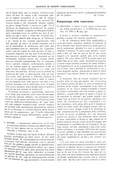 Pathologica rivista quindicinale