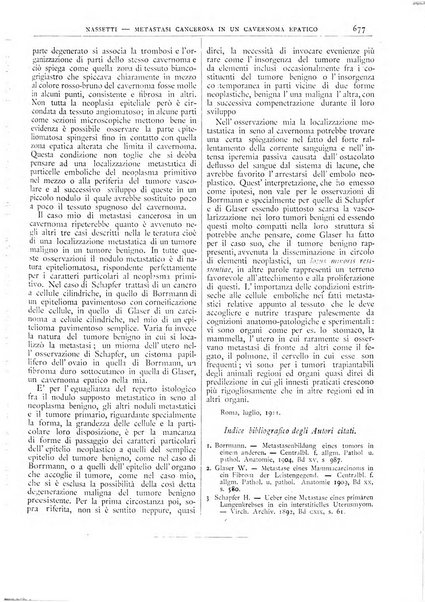 Pathologica rivista quindicinale