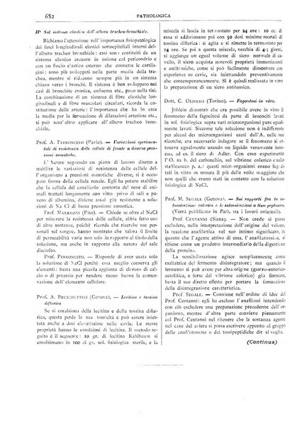 Pathologica rivista quindicinale