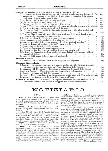 Pathologica rivista quindicinale