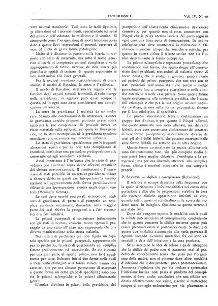 Pathologica rivista quindicinale