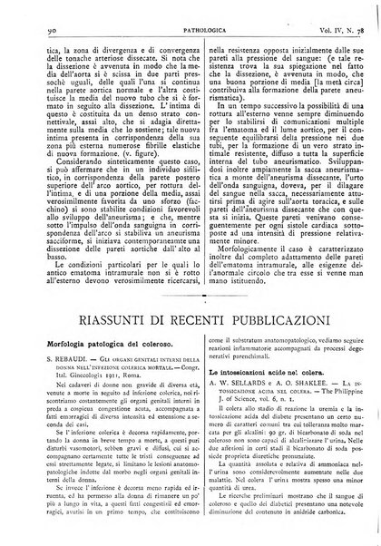 Pathologica rivista quindicinale