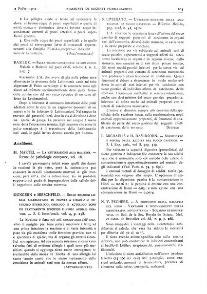 Pathologica rivista quindicinale