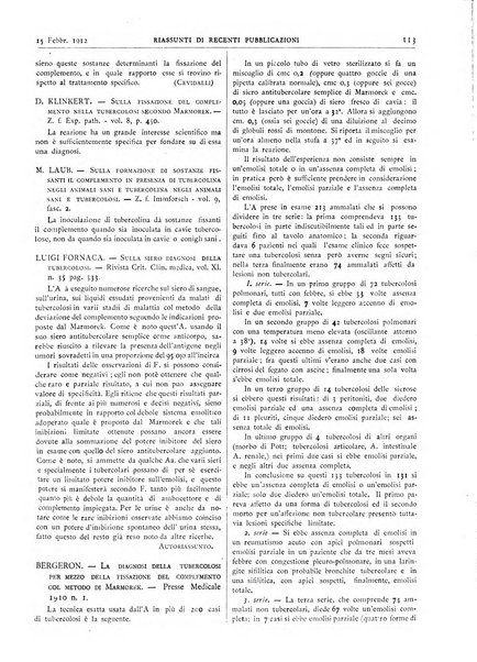 Pathologica rivista quindicinale