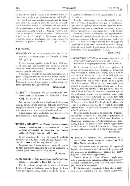 Pathologica rivista quindicinale