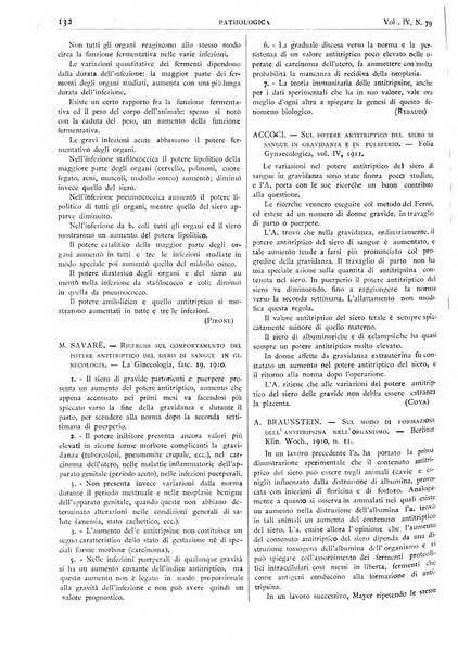 Pathologica rivista quindicinale