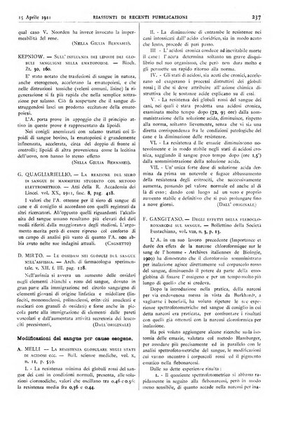 Pathologica rivista quindicinale