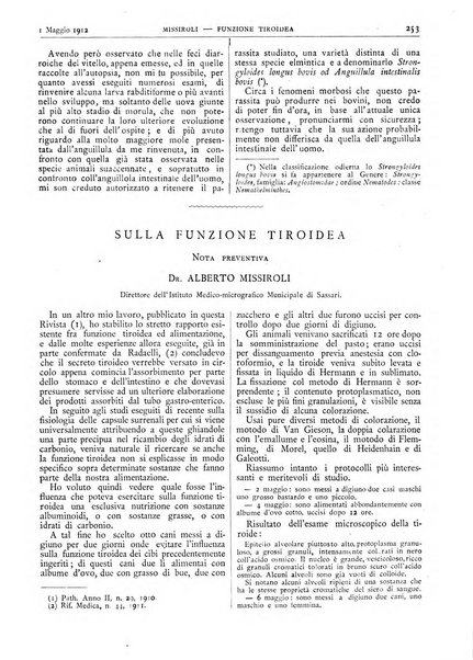 Pathologica rivista quindicinale