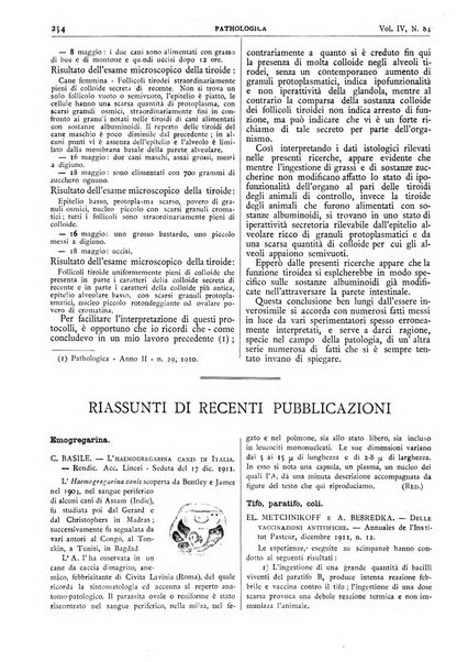 Pathologica rivista quindicinale