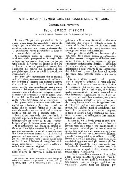 Pathologica rivista quindicinale