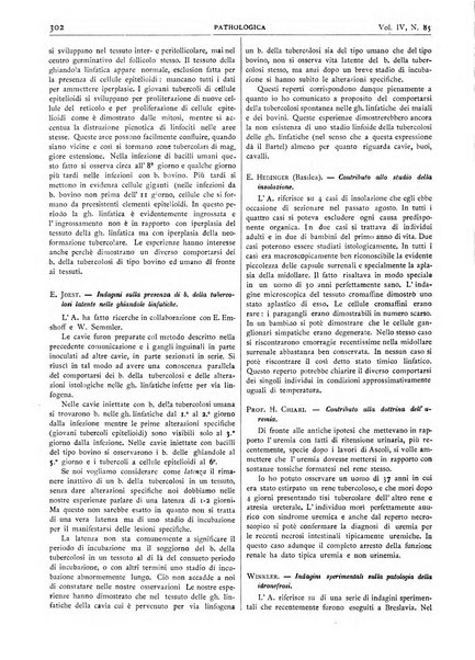 Pathologica rivista quindicinale