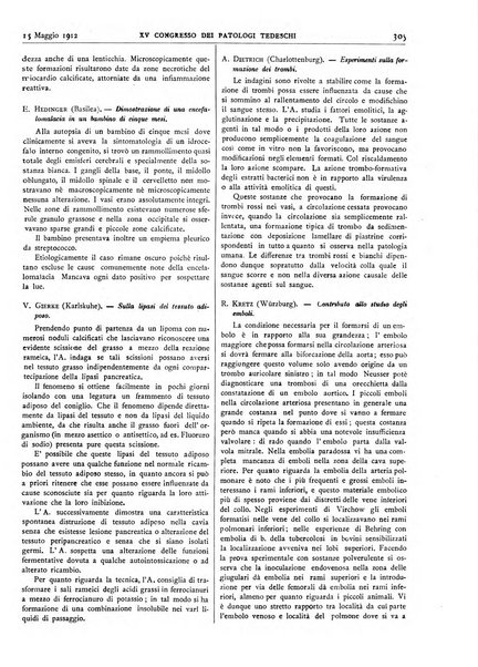 Pathologica rivista quindicinale