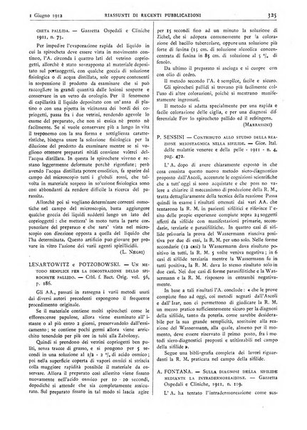 Pathologica rivista quindicinale