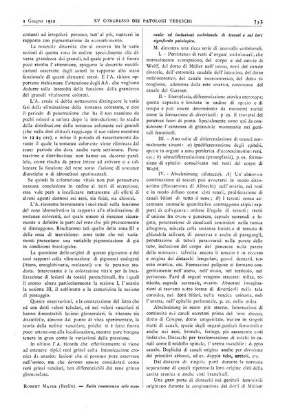 Pathologica rivista quindicinale