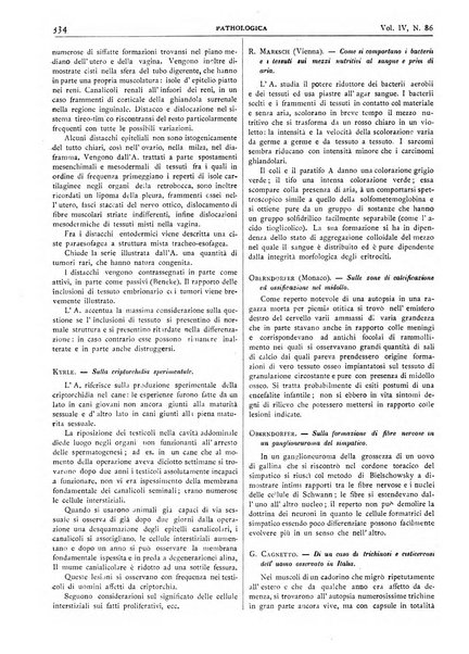 Pathologica rivista quindicinale