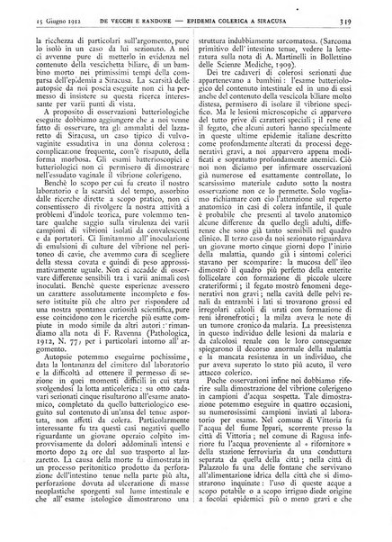 Pathologica rivista quindicinale