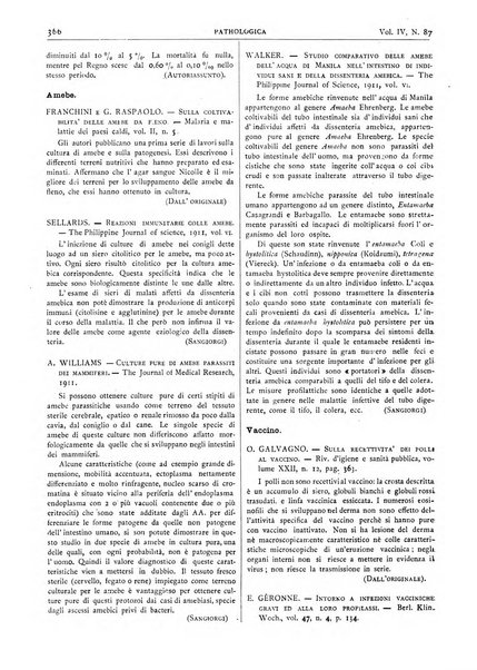 Pathologica rivista quindicinale