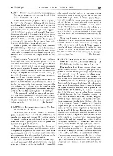 Pathologica rivista quindicinale