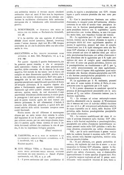 Pathologica rivista quindicinale