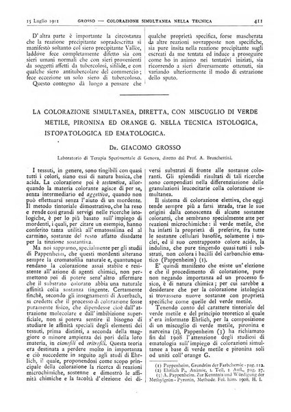 Pathologica rivista quindicinale