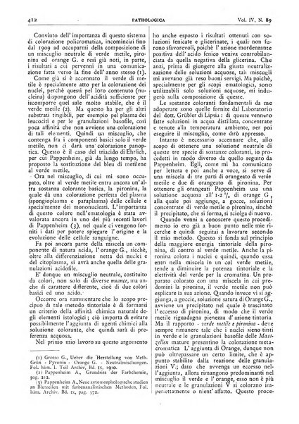 Pathologica rivista quindicinale