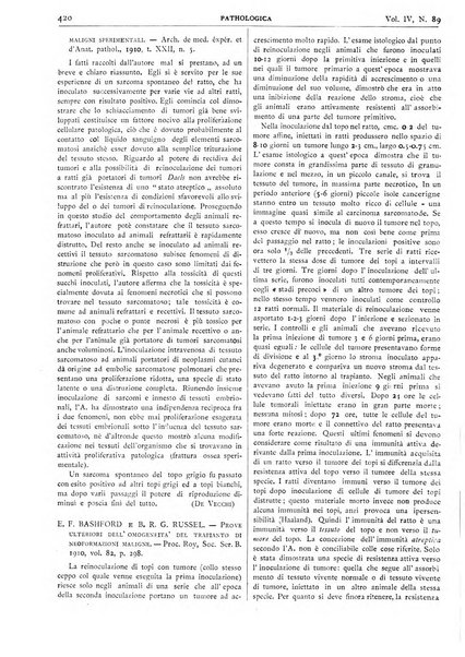 Pathologica rivista quindicinale