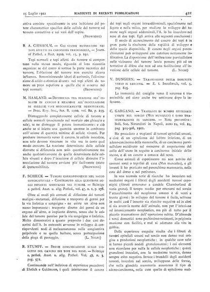 Pathologica rivista quindicinale