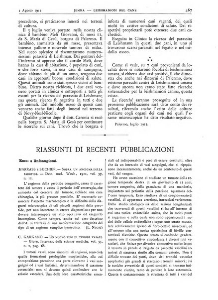 Pathologica rivista quindicinale