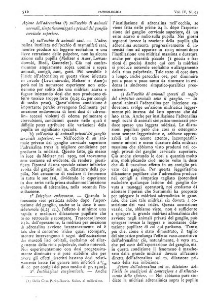 Pathologica rivista quindicinale