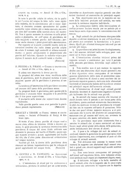 Pathologica rivista quindicinale