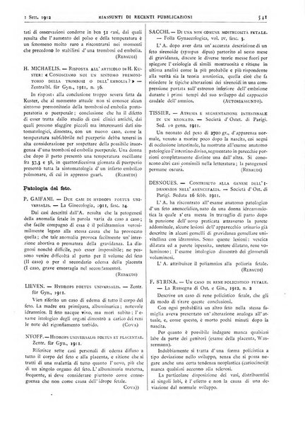 Pathologica rivista quindicinale