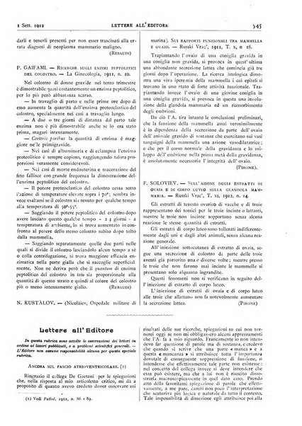 Pathologica rivista quindicinale