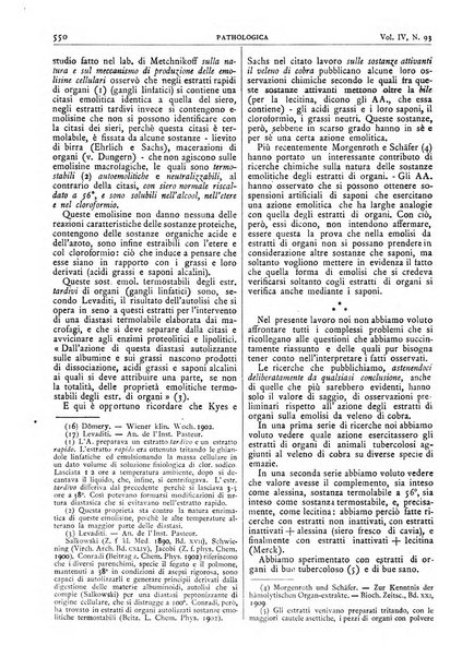 Pathologica rivista quindicinale