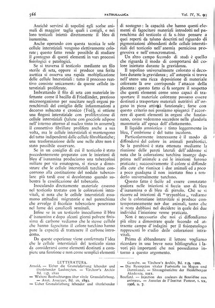 Pathologica rivista quindicinale