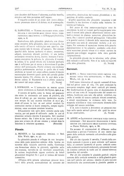 Pathologica rivista quindicinale