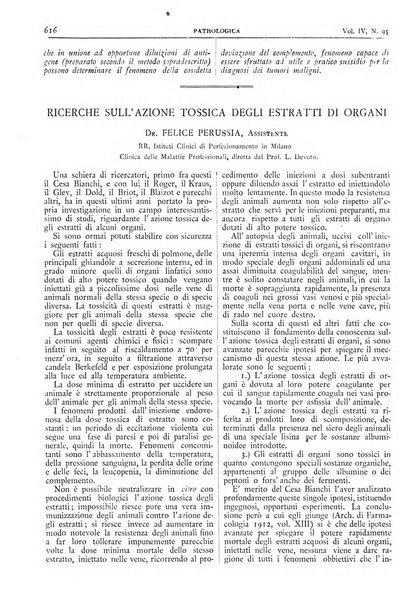 Pathologica rivista quindicinale