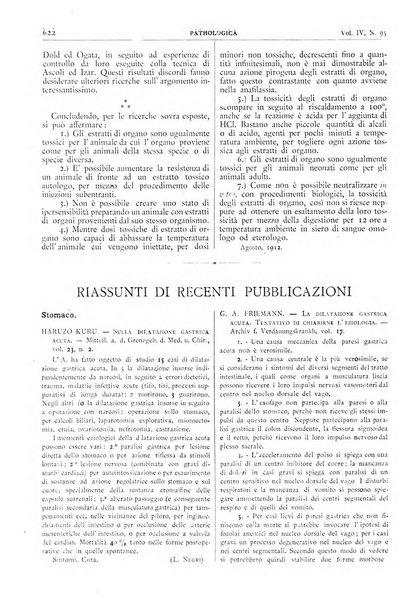 Pathologica rivista quindicinale