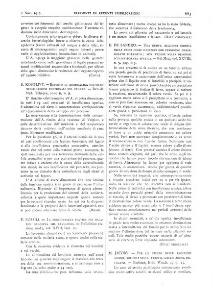 Pathologica rivista quindicinale