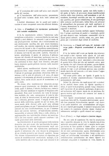 Pathologica rivista quindicinale