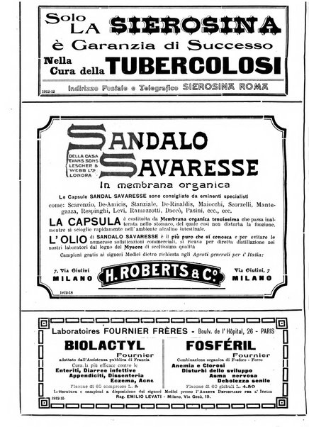 Pathologica rivista quindicinale