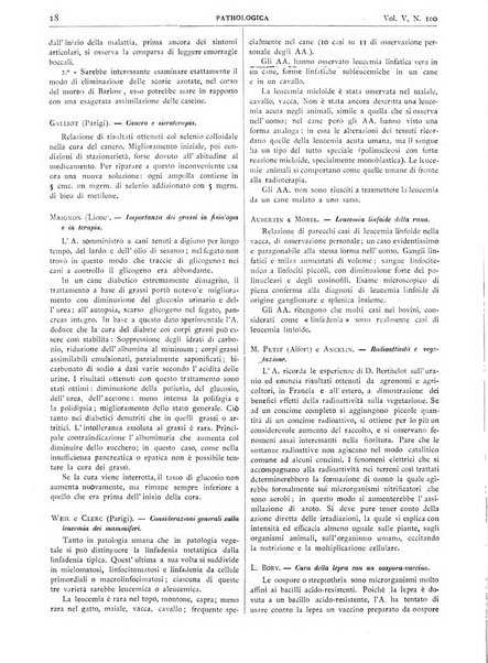 Pathologica rivista quindicinale