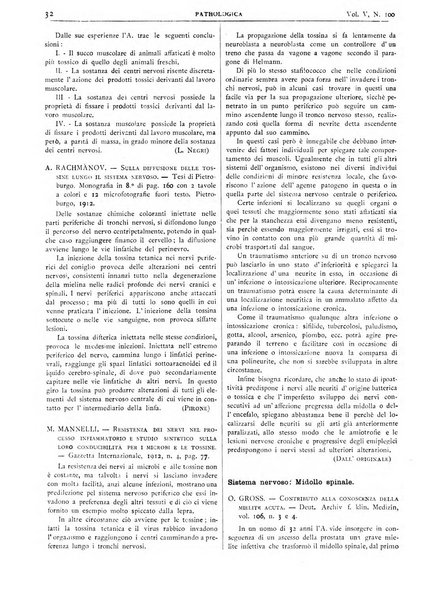 Pathologica rivista quindicinale