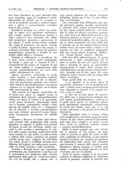 Pathologica rivista quindicinale