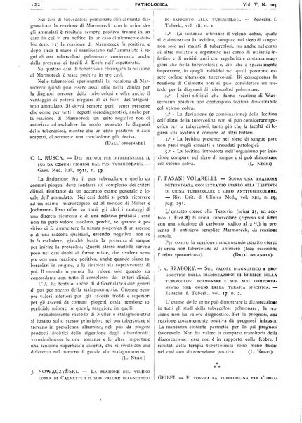 Pathologica rivista quindicinale